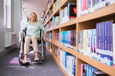 Disability Offices, Accessibility, Privacy Attractive to Students Using Wheelchairs
